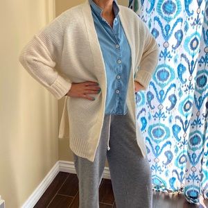 AERIE Softest Open Cardigan Sweater NEVERWORN